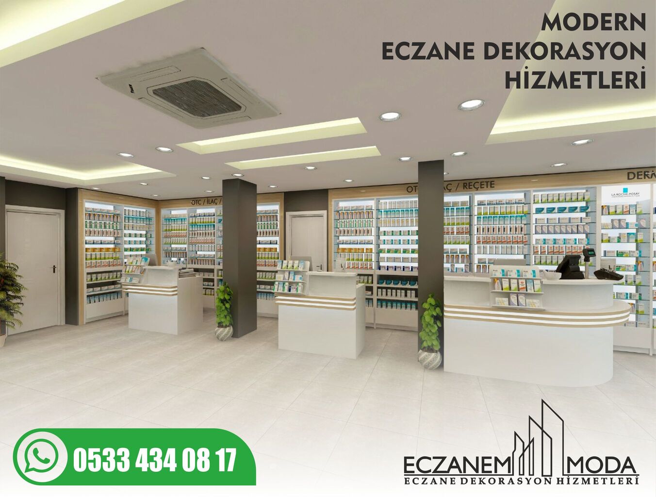 Kırşehir Eczane Dekorasyon
